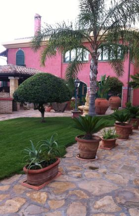 Manutenzione giardino privato Villa Cagliari