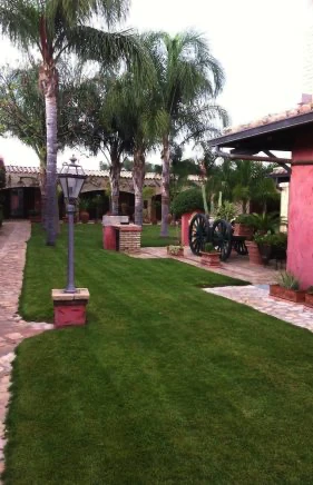 Manutenzione giardino villa Cagliari