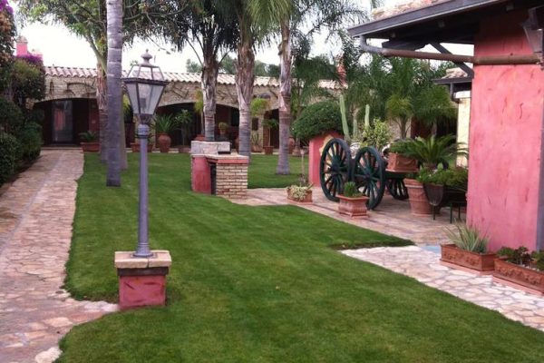 Manutenzione giardino villa Cagliari