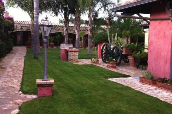 Manutenzione giardino villa Cagliari