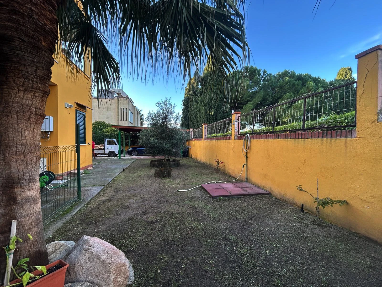 Realizzazione giardino privato Cagliari (prima dei lavori)