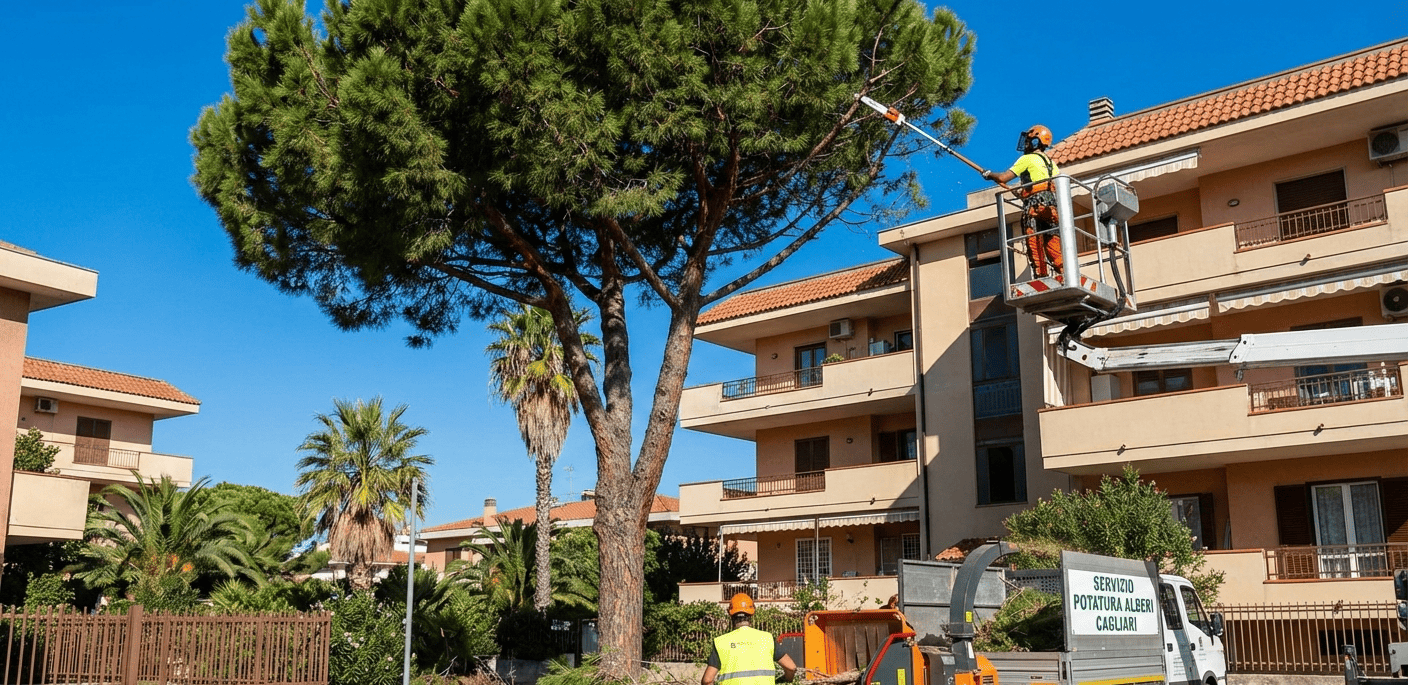 Servizio di potatura alberi Cagliari Verde più verde