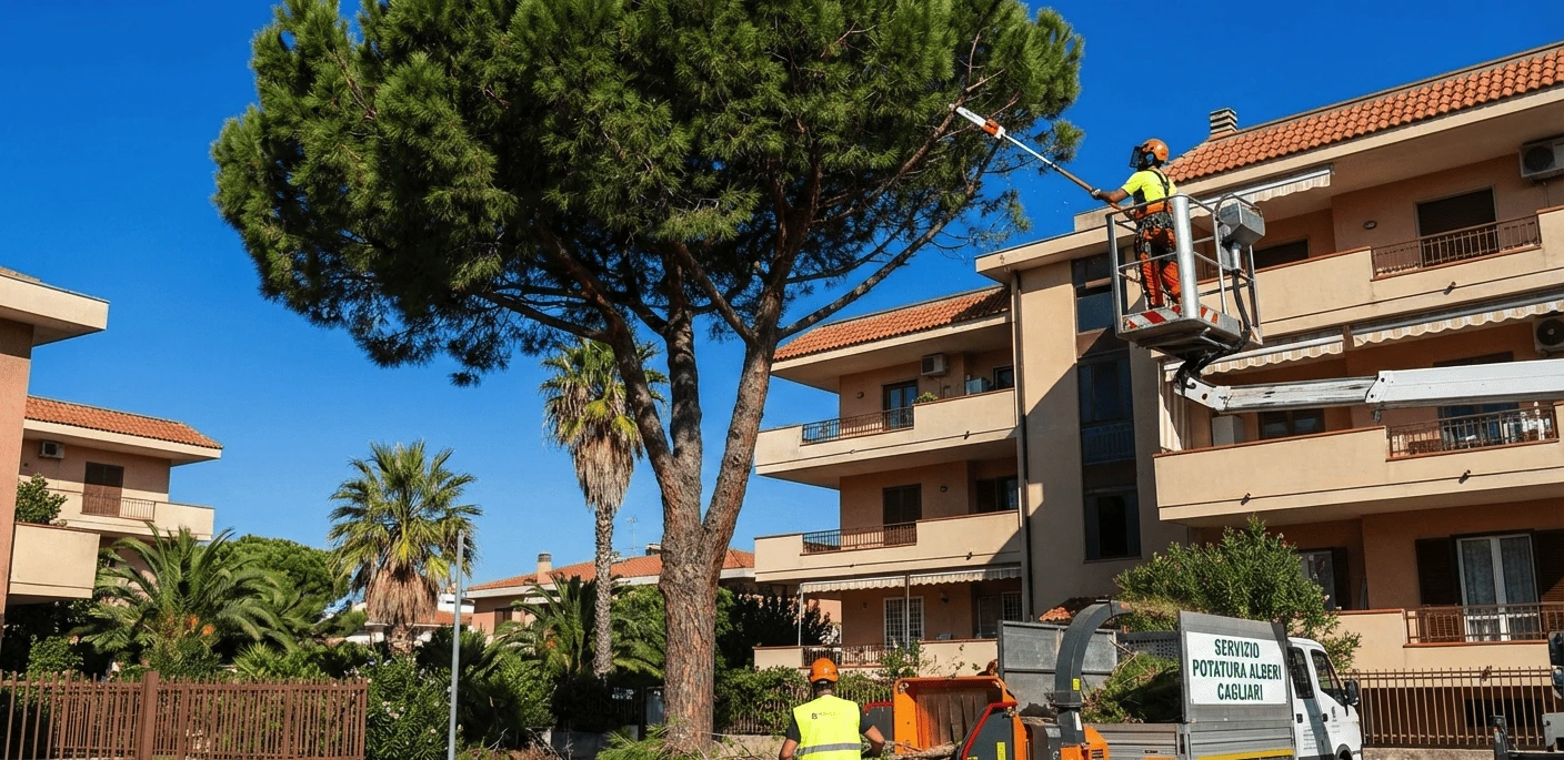 Servizio di potatura alberi Cagliari Verde più verde