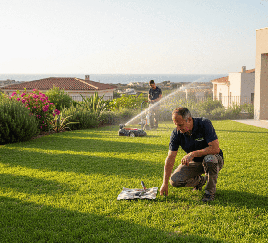 Servizio di cura del prato Cagliari Verde + Verde